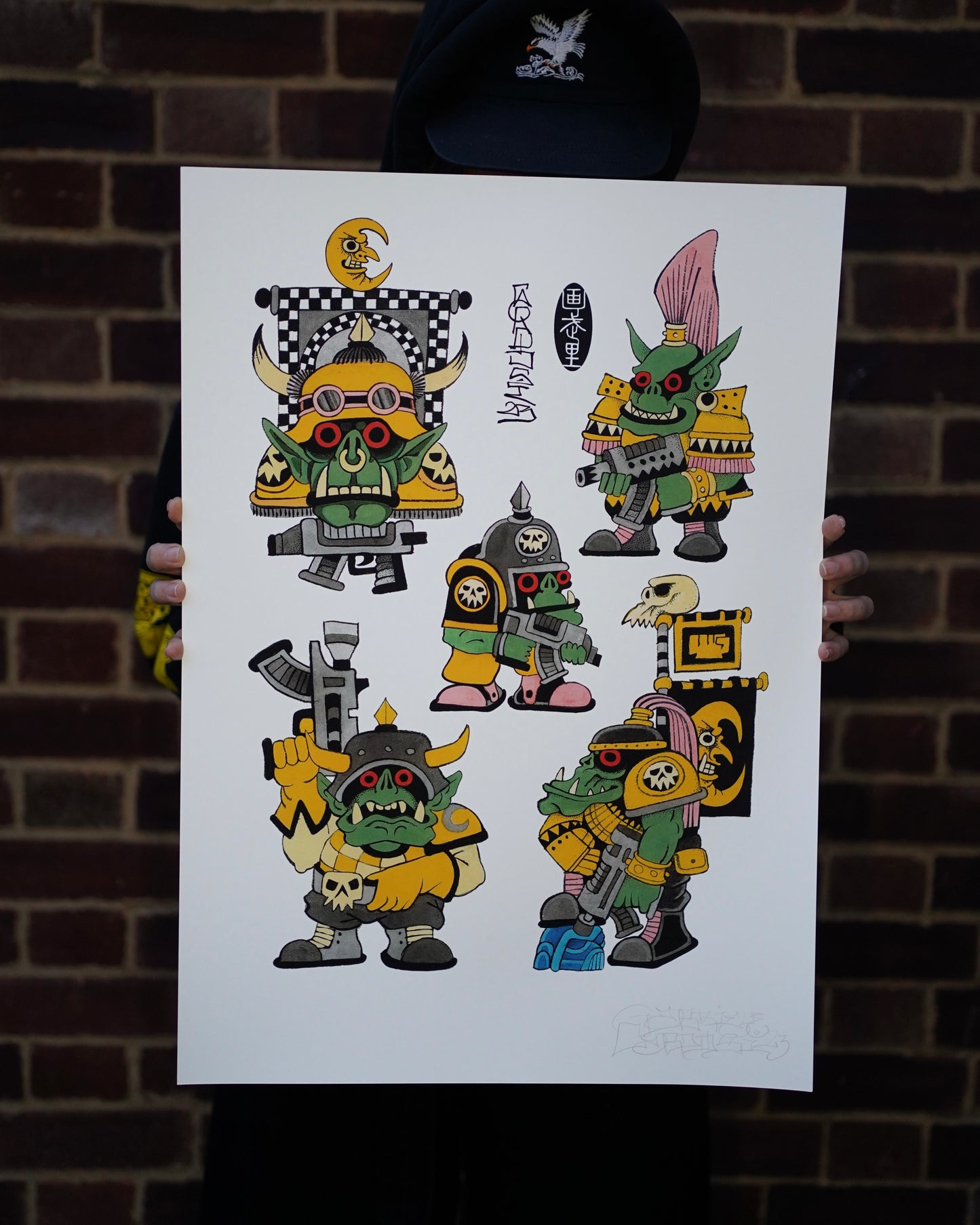 Yellow Orks Fine Art Gicleè Print